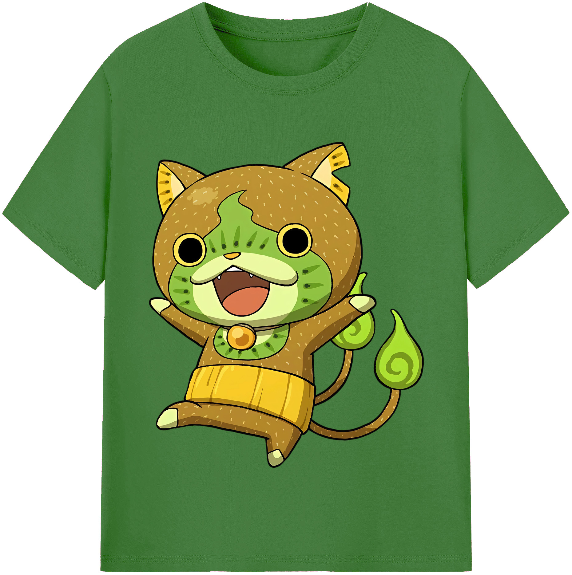 （画像用） 妖怪ウォッチ Yo-kai Watch レディースカジュアルプリントTシャツ（綿100％）